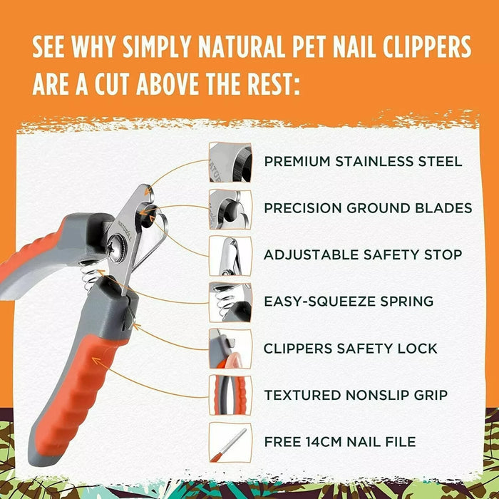 Pet Nail Clippers Cutter File For Dogs Cats Birds  Animal Claws Scissor Cut set