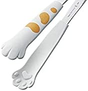 Miya Catch Cat Tongs, 7-Inch, White