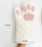 Cricket & Junebug Oven Mitts Cat Paws - White and Pink