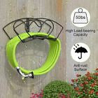 Hose Holder Wall Mount Heavy Duty Garden Hose Holder Solid Metal Hose Hanger