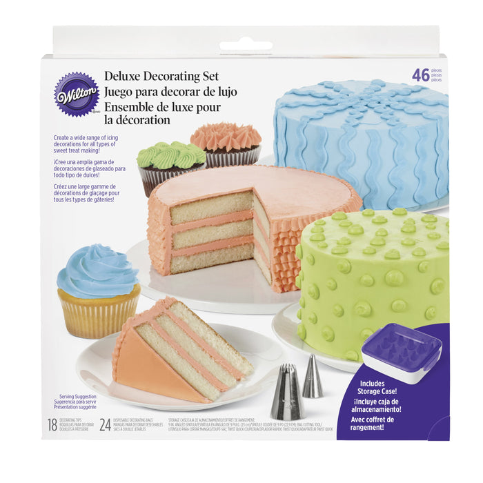 Wilton Deluxe Decorating Tip Set, 46-Piece