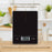 Mainstays Slim Digital Kitchen Scale, Food Scale with Tempered Glass Platform, Black