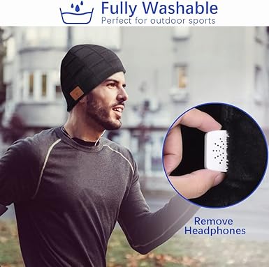 EverPlus Bluetooth Beanie for Men Hat Women & Men