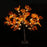 Artificial Fall Lighted Maple Tree 24 LED Thanksgiving Decorations Battery Operated