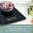 Mainstays Slim Digital Kitchen Scale, Food Scale with Tempered Glass Platform, Black