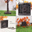 Artificial Fall Lighted Maple Tree 24 LED Thanksgiving Decorations Battery Operated