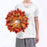 Prelit Fall Wreath 20 Lights with Timer Front Door Decoration