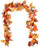 DearHouse 2 Pack Fall Garland Maple Leaf, 5.9Ft/Piece Hanging Vine Garland Artificial