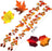 DearHouse 2 Pack Fall Garland Maple Leaf, 5.9Ft/Piece Hanging Vine Garland Artificial