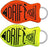 Floating Keychain Key Float  Jumbo Size Float 6 Keys High Visibility Waterproof Boating and Fishing Green and Orange