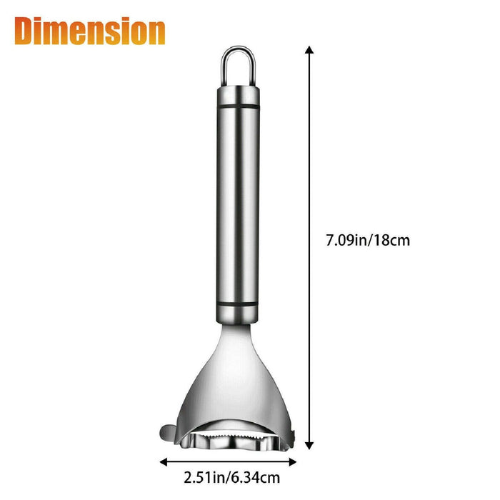 Corn Cob Peeler Stainless Steel Thresher Stripper Remover Kitchen Cutter Tool