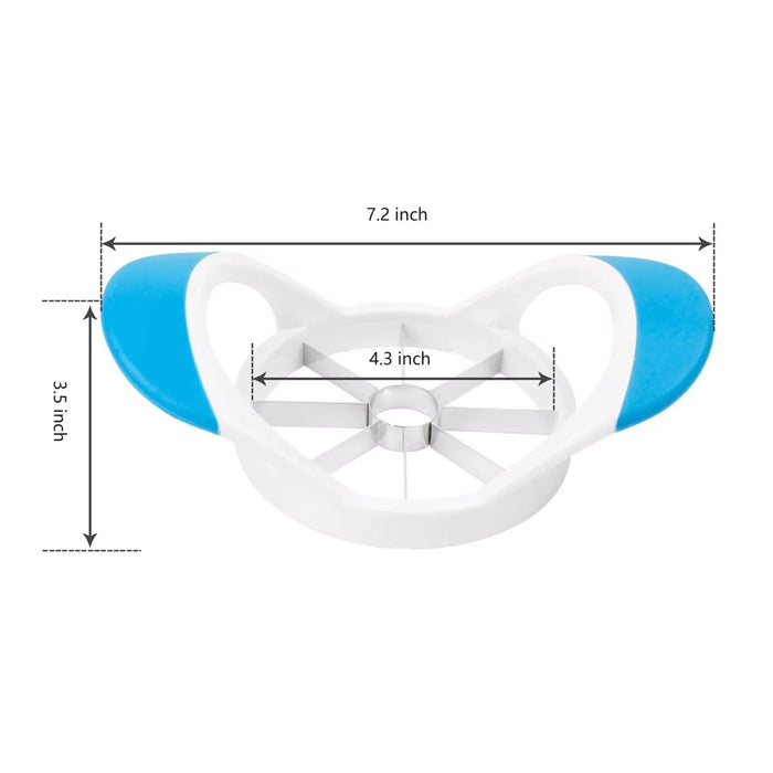 Apple Corer Slicer, Stainless Steel Sharp Blades Fruit Cutter