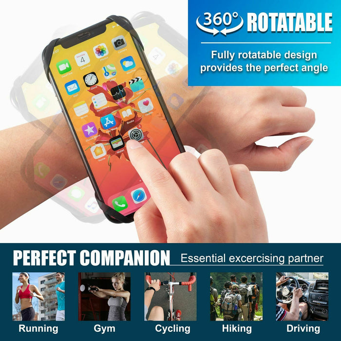 Detachable & 360 Sports Armband Running Phone Holder for iPhone 11 Pro Max XR XS