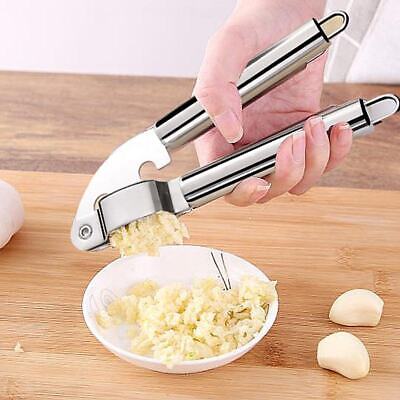 Stainless Steel Ginger Garlic Squeezer Press Crusher Mincer Chopper Kitchen Tool