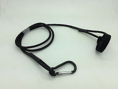Set of 2 Bungee Cord Paddle And Fishing Pole Leash For Kayak Boats or Canoes