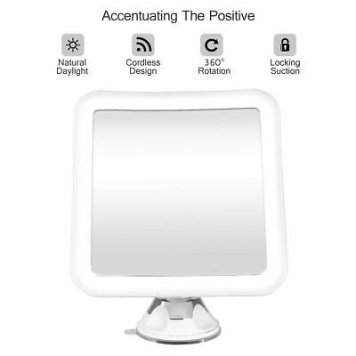 10X Magnifying Lighted Makeup Mirror LED Compact Travel Mirror
