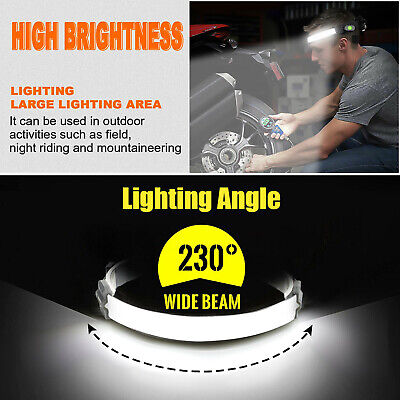 26 LED Head Band Lamp Headlamp Work Bar Flashlight Torch Light 3 Mode Waterproof