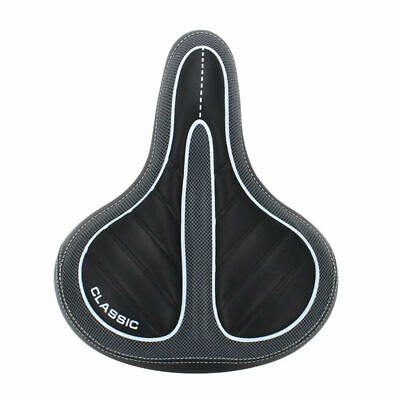 Comfort Wide Big Bum Soft Gel Cruiser Bike Saddle Bicycle Seat Air Cushion Pad