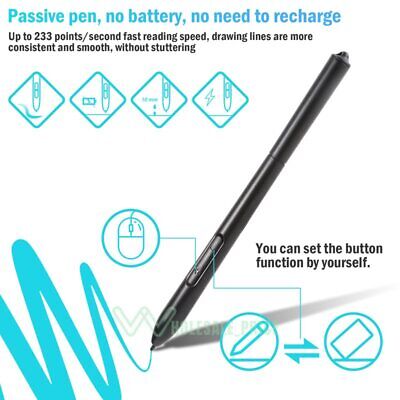 Professional Pressure Sensing Graphic Tablet Drawing Pad for Tablet/Laptop/Phone