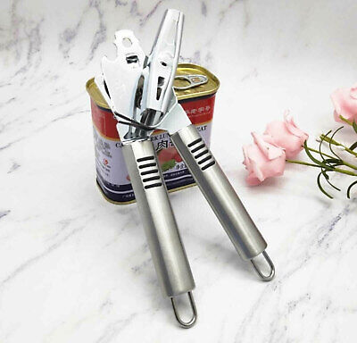 CAN OPENER Bottle Stainless Steel Heavy Duty Blades Strong Professional Chef NEW