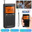 Portable Pocket Mini NOAA AM FM Emergency Radio w/Alarm Clock LCD Screen Antenna
