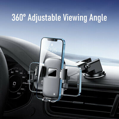 360° Mount Holder Car Windshield Stand For Mobile Cell Phone iPhone Samsung GPS