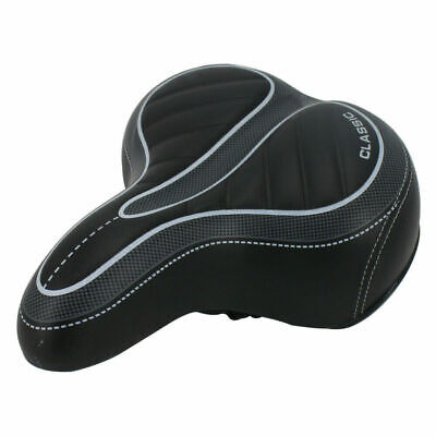 Comfort Wide Big Bum Soft Gel Cruiser Bike Saddle Bicycle Seat Air Cushion Pad