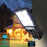 LED Solar Light Motion Sensor 3 Modes Flood Lamp Outdoor Street Wall Yard Garden