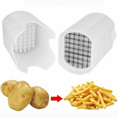 New Kitchen Fries One Step French Fry Cutter Potato Vegetable Fruit Slicer Tools