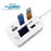 Aluminum 3 Port USB 3.0 Hub MS SD M2 TF Multi-In-1 Memory Card Reader Adapter