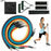 11 PCS Resistance Band Loop Set Exercise Workout Crossfit Fitness Yoga Pilates