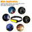 COB LED Headlamp Head Torch Lamp USB Rechargeable Headlight Work Flashlight IPX5