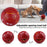 4 Pack Durable Dog Ball Toys for Small to Medium Dogs Treat Dispenser