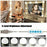 Make Up Mirror Hollywood Lights 10 LED Kit Bulbs Vanity Light Dimmable Lamp