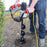 XtremepowerUS 85060 Post Hole Digger w/6" Bit Electric 1500W Auger Digging Drill
