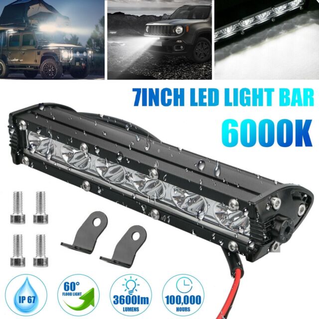 7''  18W Spot Flood LED  Lamp Driving Fog Offroad SUV 4WD Car Truck