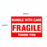 Fragile Stickers 1 Roll 500 2x3 Fragile Label Sticker Handle With Care Mailing