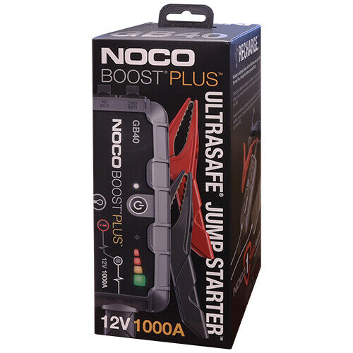 NOCO GB40 Boost Jumper Starter - 12V UltraSafe Lithium Portable Power Pack