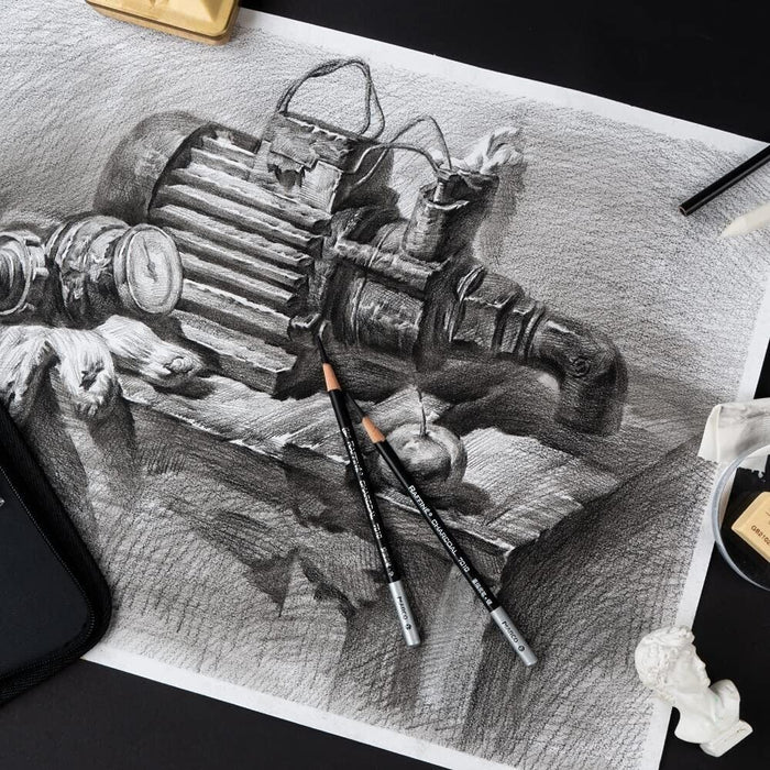 29pcs Sketching Set Professional Drawing Art Pencils Kit Set Graphite Charcoal