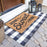 Buffalo Plaid Check Rug - 35.4''x59'' Cotton Hand-Woven Indoor/Outdoor Area Rugs for Layered Doo...