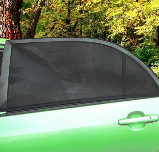 2 Pieces Car Side Window Sun Visor Shade Mesh Cover Shield Sunshade