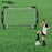 Future Stars 7ft Flex Soccer Goal Combo Set - 1 7ft Flex Net, 4 Targets, 1 Soccer Ball and Pump! Soccer Game in a Box!