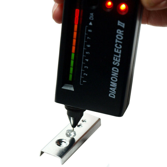 Diamond Selector V2 Portable Diamond Tester with Case & Gemstone Platform
