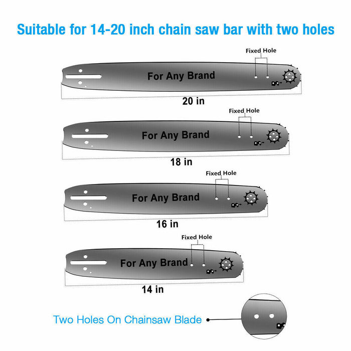 Chainsaw Teeth Sharpener 14-20 Inch Saw Chain Blade Fast Sharpening Stone System