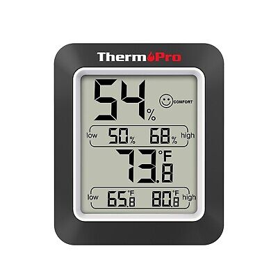 2 ThermoPro Digital Hygrometer LCD Indoor Thermometer Temperature Humidity Meter