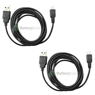 2pcs 6ft USB Charger Charging Cable Cord for Sony Playstation 3 PS3 Controller