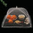 6pk Pop-Up Outdoor Food Cover Umbrella 17” Mesh Tent Protectors Bugs BBQ Picnics
