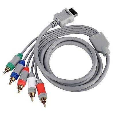 For Nintendo Wii / Wii U High Definition HD Component Audio Video AV Cable Cord