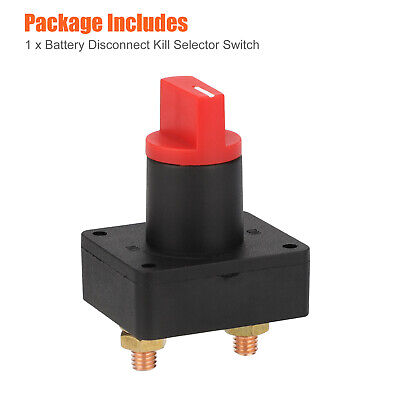 300A 60V Auto Car Truck Boat Camper Battery Isolator Disconnect Cut Off Switch