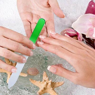 6 Pcs Double-Sided Crystal Glass Nail File Set-Manicure &amp; Pedicure Finger Tools